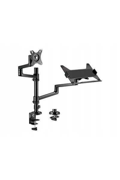 Gembird MA-DA-04 Suport de birou pentru monitor de 27 " și laptop de 17 ", re...