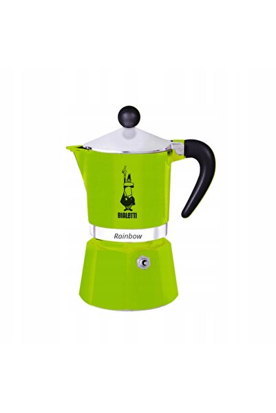 Bialetti Fierbător termoplastic din aluminiu Curcubeu 0.27L