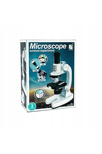 Askato 124582 Microscop cu mărire 1200x, Jucărie educativă, Cadou pentru copii