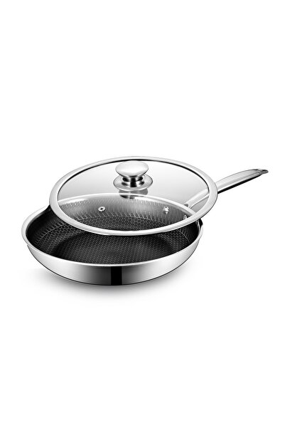 Feel Maestro Tigaie cu capac MAESTRO MR-1216 24 cm Oțel inoxidabil