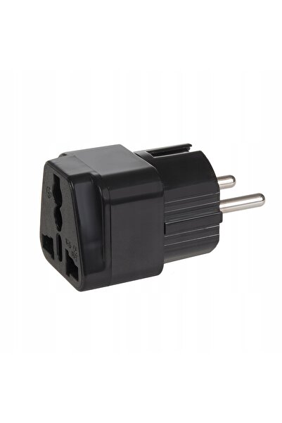 Maclean Adaptor MCE155 UK la UE Convertor Universal Negru 100% Nou-nouț