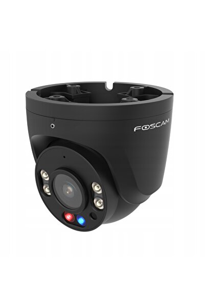 Foscam Cameră IP W5EP 5MP POE neagră pentru supraveghere