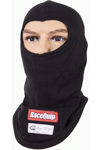 RaceQuip قبعة داخلية للرأس (بالاكلافا) مقاومة للحريق SFI 3.3، طبقة واحدة، لون...