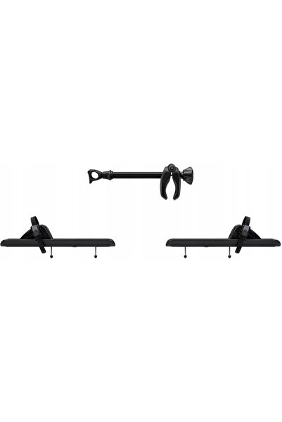 Thule Kit pentru montarea a 3 biciclete pe suportul negru Caravan Superb