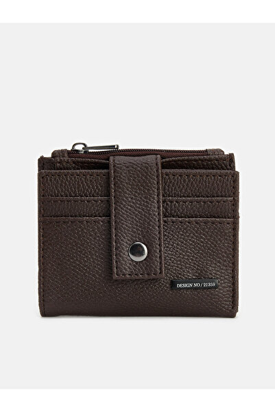 LC Waikiki Lcw Accessories Brown Men's Wallet with Nevavm Difference