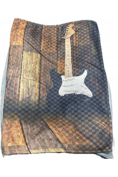 Abakuhaus Cuvertură de pat 220x260cm poliester maro pentru dormitor