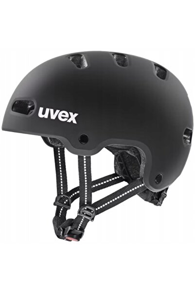 Uvex Cască de bicicletă pentru copii 4 ani, 55-58 cm, Negru Mat