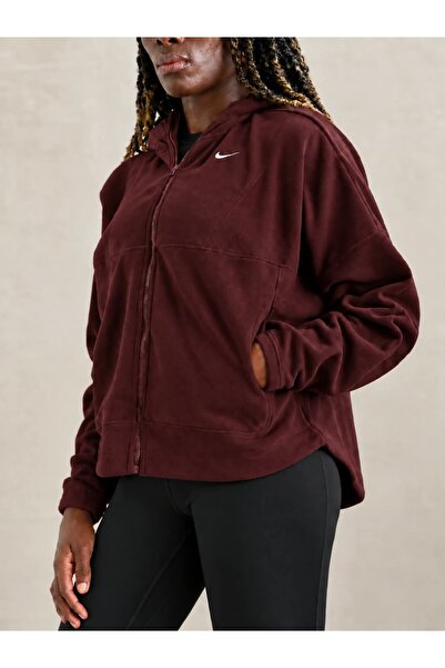 Nike Tam Fermuarlı Sweatshirt One Therma-FIT FZ Top Polar /OVERSİZE BOL KALIP...