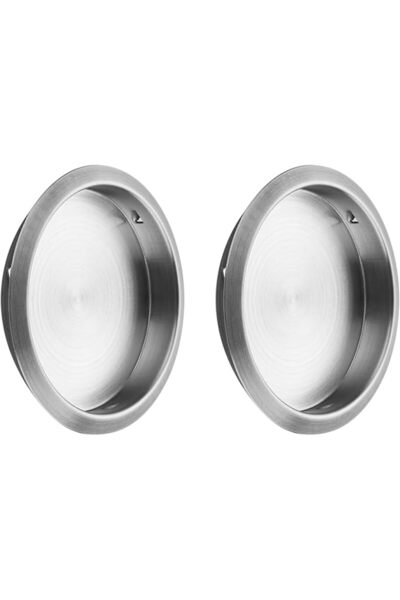 JOY DECOR مقابض أبواب منزلقة سوداء، مقاس 5.9 بوصة، عبوة من 4 قطع