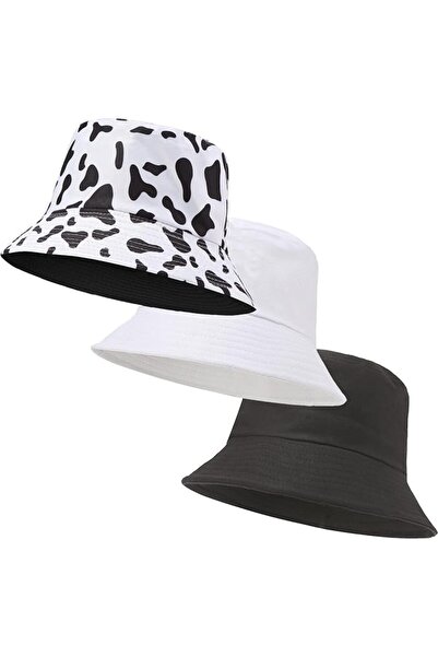GENERAL 3 Packs Unisex Athletic Bucket Hat Solid Colors Sun Hat with UV Prote...