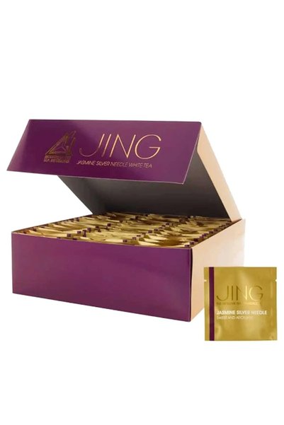 JING Jasmine Silver Needle White Tea Bags 100 Bags