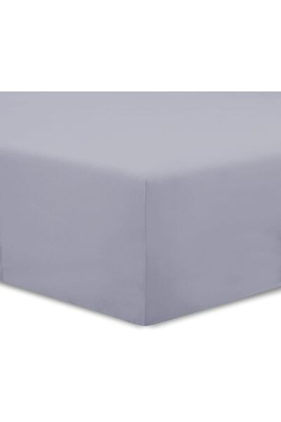 Vision Fitted sheet, 100% cotton, white, 180 x 200 cm