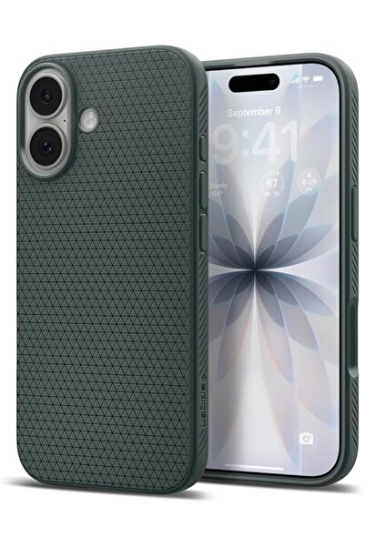 Spigen Caseology Spigen Liquid Air for iPhone 17 case cover (2025) - Abyss Green