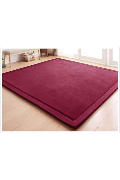 GENERAL Children's Crawling and Playing Mat Made of Coral Velvet Fabric, Suit...