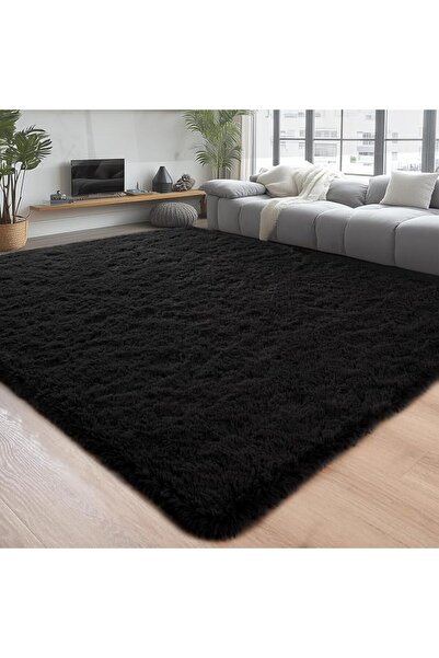 GENERAL Chikrak Soft Velvet Design Area Rug for Living Room and Bedroom 4X6 F...
