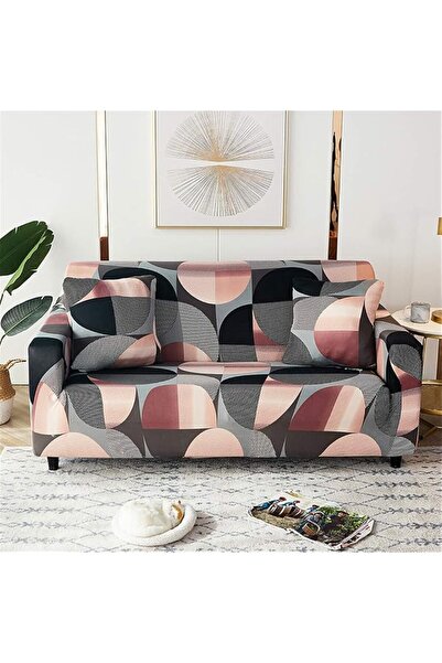 GENERAL Sofa Cover for 1 2 3 4 Seat, Morbuy Geometry Printed Sofa Slipcovers ...