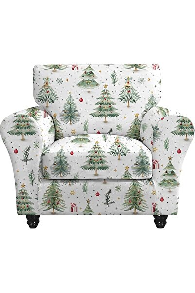 GENERAL KRFOONN 2 Piece Chair Covers Printed Sofa Covers Couch Covers Washabl...