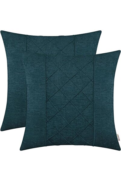 BRAWARM By Pramorn Decorative Leather Pillow Covers in Dark Brown Color 12X20...