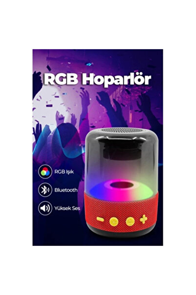 RGB IŞIKLI YÜKSEK SES HOPARLÖR