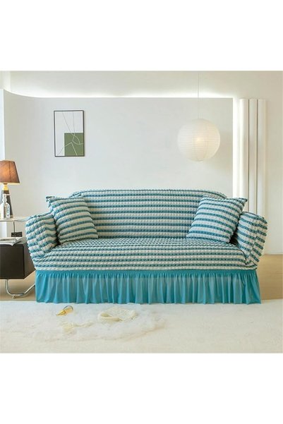 GENERAL Hixingo Striped Texture Elastic Sofa Cover, Sofa Covers 1 2 3 4 Seate...