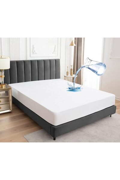 GENERAL Waterproof Mattress Protector 90 x 200 cm, Premium Breathable Mattres...