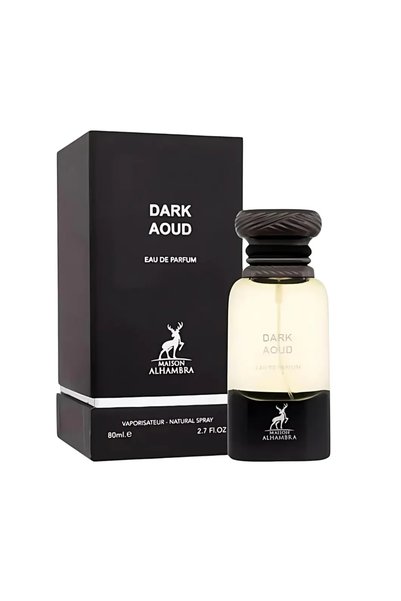 Maison Alhambra Dark Aoud EDP 80 ml Unisex Parfüm | Oud Kakule Sandal Ağacı V...