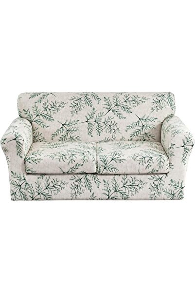GENERAL KRFOONN 2 Piece Chair Covers Printed Sofa Covers Couch Covers Washabl...