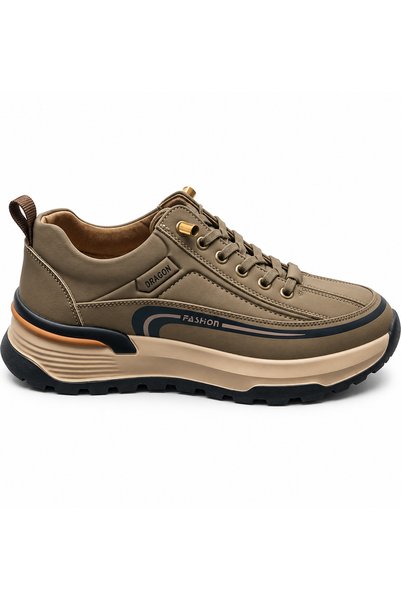 BS BEYAZ SHOES Erkek Ortapedik Sneaker Kauçuk Kaymaz Taban Hafif Günlük Spor Ayakkabı