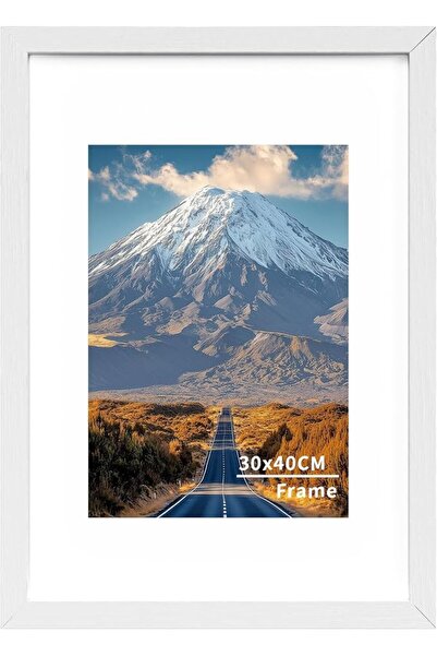 GENERAL إطار صور 30×40 سم، إطار خشبي 30×40 سم، إطار ملصقات للتعليق على الحائط...