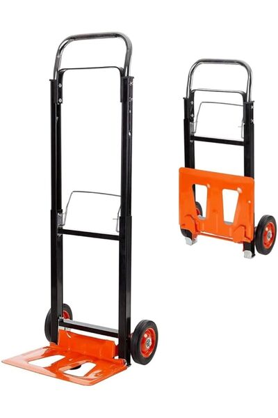 GENERAL Heavy-Duty Folding trolley - Folding Hand Truck With Telescoping Hand...