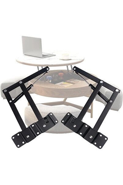 GENERAL Coffee Table Lift, Telescopic Folding Support Frame, Buffer Lifting F...