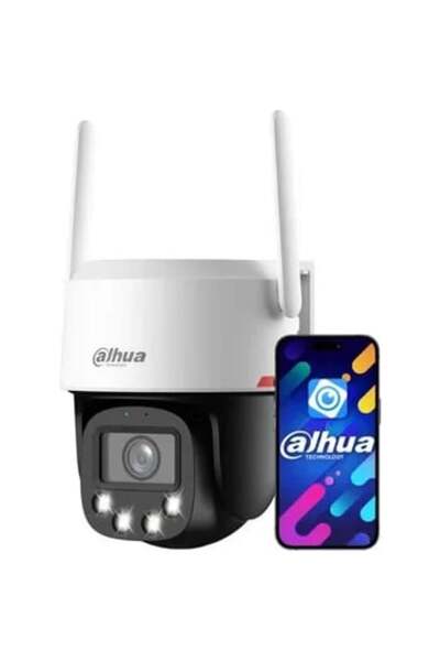 DAHUA P5F-PV-0360B-PRO H265+ 5MP Gece Renkli Sesli Wifi IP PT Kamera