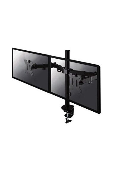 Newstar Dual Desk Monitor Stand, Neomounts by FPMA-D550DBLACK, 10"