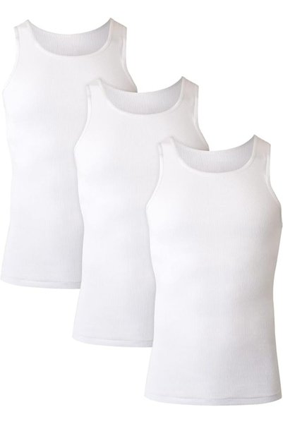 HANES Men's A-Tank Top (Pack of 3) (pack of 3)