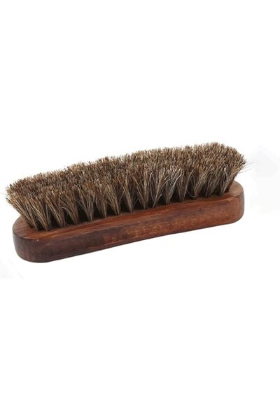 GENERAL Shoe Brushes Horsehair Brush Cleaning Wooden Handle For Coat Furnitur...