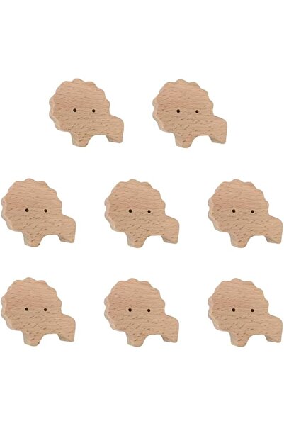 Generic 8 Pcs Wood Craft Elephant Handles Cabinet Pull Handles Kitchen Cabine...