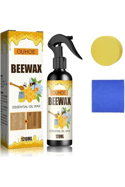 JKJ&ZXZ Furniture Polish and Cleaner for Wood, 120ML Natural Wood Polish Set,...