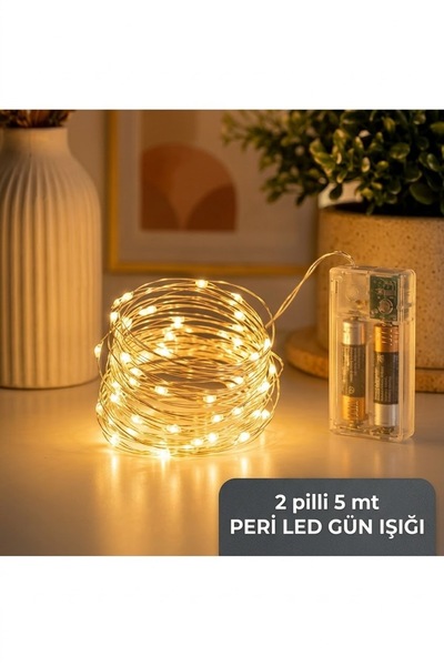 Peri led 2.pilli 5.mt gün ışığı