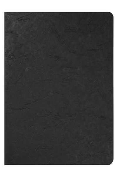 GENERAL Clairefontaine Age Bag Notebook, A4, Plain, 96 Pages - Black