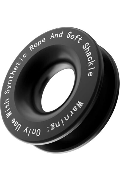 EXCEFORE Winch Snatch Recovery Ring 66,000 lbs, for Soft Shackle & Synthetic ...