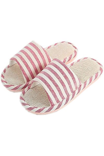 GENERAL AioTio Anti-Slip Linen Slippers for Indoor Home Use Stylish Comfortab...