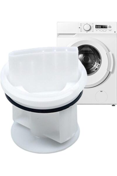 Generic Washer Drainage Pump Seal Cover, Washing Machine Replacement Drain St...