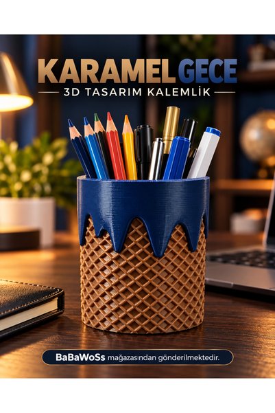 babawoss 3d yazıcı makina parçaları ürün tasarım 3D štampani držač za olovke ...