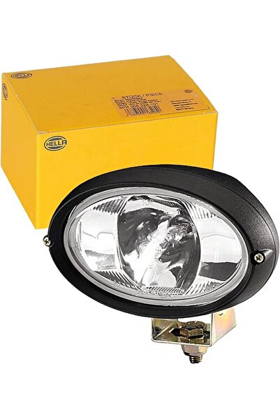 Hella 1GA 996 361-501 مصباح عمل هالوجين - بيضاوي الشكل 100-24/12 فولت - تثبيت...