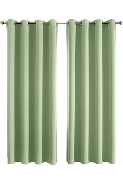 GENERAL ستارة تعتيم من ارابيست - قطعتان من ستائر التعتيم العازلة للحرارة لغرف...