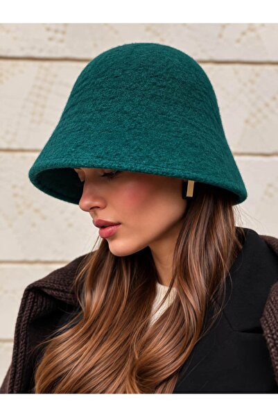 CHARMLUCKY Felt Bucket Hat