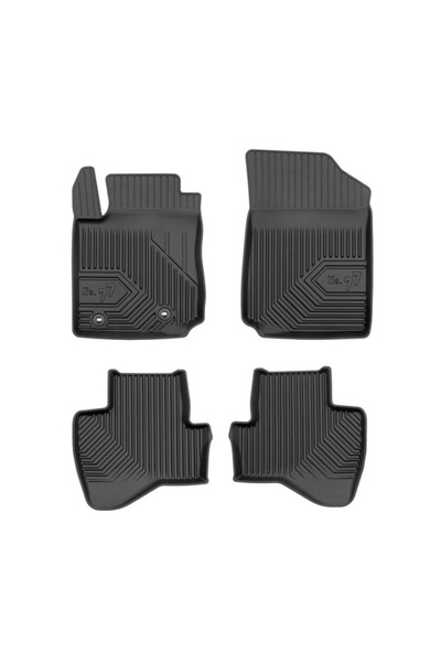 PTC Car floor mats tray type Toyota Aygo II production 07.2014 - present, hat...