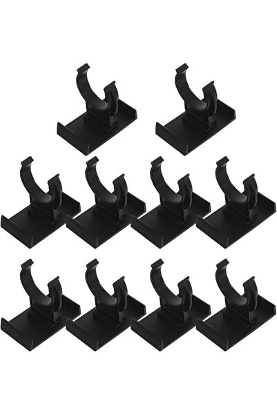 Generic 10 Sets Plinth Leg Clips Plastic Cabinet Leveler Leg Toe Kick Clips w...