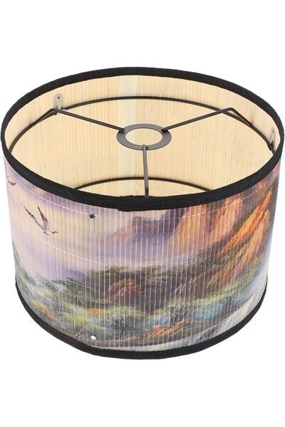 GENERAL Table Lamp Shade Cover Chandelier Lamp Shades Fabric Cloth Clip on Li...