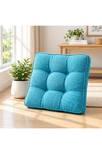 GENERAL Floor Pillow, Thick Square Seat Cushion, Non-Slip, 40 x 40 cm